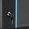 vidaXL 6U Nástenná serverová skriňa 19" IP20 600x450x350 mm