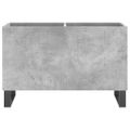 vidaXL Skrinka na platne betónovosivá 74,5x38x48 cm kompozitné drevo