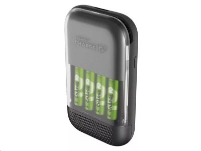 Nabíjačka batérií ultra-rýchla GP Charge10 S491 + 4× AA