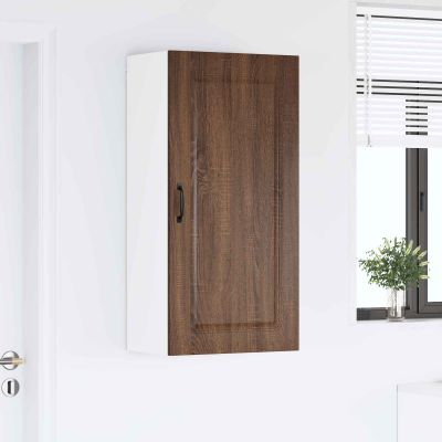 vidaXL Dvierka na umývačku Kalmar Hnedý dub 50 x 31 x 100 cm