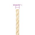 vidaXL Lano 100% sisal 10 mm 500 m
