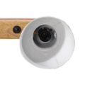 vidaXL Nástenná lampa 25 W šmuhovaná modrá 45x25 cm E27