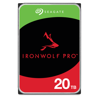 QNAP Seagate, HDD, IronWolf Pro, SATA III, 3.5-inch, 20TB, ST20000NT001