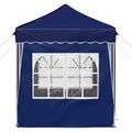 vidaXL Prístrešok na párty 195 x 195 x 245 cm Modrá Oxfordská látka