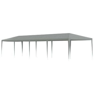 vidaXL Párty stan Svetlosivá 1200 x 300 x 255 cm PE a oceľ