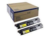 2-balíček - žltá - originálna - kazeta s farbivom - pre Brother HL-L9300CDWTT, MFC-L9550CDWT