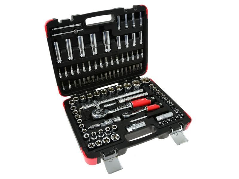 Sada profesionálnych nástrčných kľúčov 108 ks 1/4" - 1/2" TVARDY
