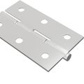 vidaXL Pánt Jednofarebný 12 ks Strieborná 58 x 35 x 1 mm Oceľ