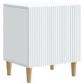 vidaXL Nočný stolík 2 ks Biela 43 x 34,5 x 50 cm Kompozitné drevo