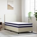 vidaXL Taštičkový pružinový matrac stredne tvrdý 90x200 cm