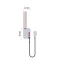 PIR senzor (pohybové čidlo) IP20 800W, biely