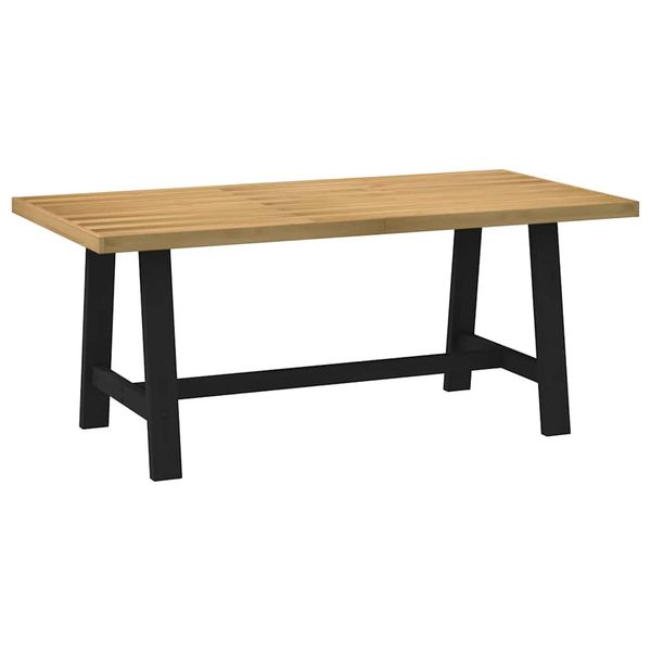 vidaXL Jedálenský stôl NOAIN nohy v tvare A, 180x90x75 cm, borovicový