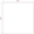 vidaXL Záťažová deka Biela 200 x 200 cm 13 kg 100% Bavlna 205T