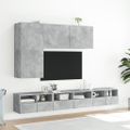 vidaXL TV nástenná skrinka betónovo sivá 60x30x30 cm kompozitné drevo