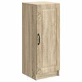 vidaXL Servírovacia skriňa Dub sonoma 33 x 34,5 x 87 cm