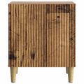 vidaXL Nočný stolík Staré drevo 43 x 34,5 x 50 cm Kompozitné drevo