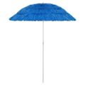 vidaXL Plážový slnečník Hawaii, modrý 180 cm