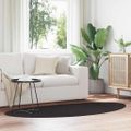 vidaXL Koberec HUARTE Čierna 100 x 200 cm Polyester