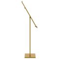 vidaXL Stánky na výstavy 2 ks Zlatá 26,5 x 26,5 x 150 cm Oceľ