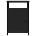 vidaXL Nočné stolíky 2 ks čierne 40x42x60 cm kompozitné drevo