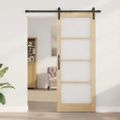 vidaXL Posuvné dvere ORKDAL Prírodná 83 x 211 cm