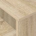 vidaXL Konzolový stôl Sonoma dub 91,5 x 35 x 38,5 cm Kompozitné drevo
