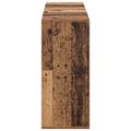 vidaXL Servírovacia skriňa Staré drevo 120 x 30 x 75 cm