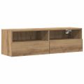 vidaXL TV nástenná skriňa 100 x 30 x 30 cm dub artisan