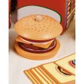 Montessori drevený hamburger Kruzzel 22673