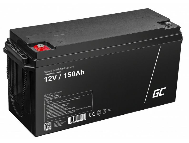 Green Cell AGM32 AGM  VRLA batéria 12V 150Ah