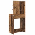 vidaXL Toaletné stolíky do spálne Staré drevo 80 x 39,6 x 135 cm