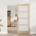vidaXL Posuvné dvere ORKDAL 86 x 198,5 cm Prírodná