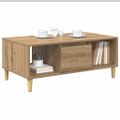 vidaXL Konferenčný stolík Remeselný dub 90 x 50 x 26.5 cm