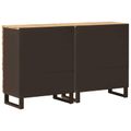 vidaXL Servírovacia skriňa 2 ks 60 x 33 x 75 cm Masívne mango drevo