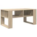 vidaXL Konferenčný stolík Sonoma dub 92 x 49,5 x 45 cm