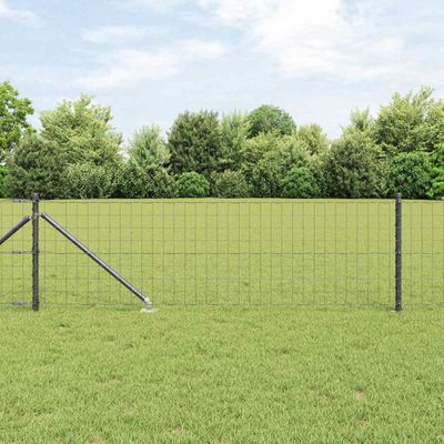 vidaXL Zváraný drôtový plot s hrotmi 50 x 0,6 m (Š x V)