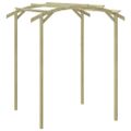 vidaXL Záhradná pergola, impregnovaná borovica 180x197x210 cm