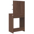 vidaXL Toaletné stolíky do spálne Hnedý dub 80 x 39,6 x 135 cm