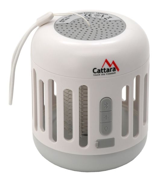 COMPASS Baterka Cattara MUSIC CAGE Bluetooth dobíjateľná + UV lapač hmyzu