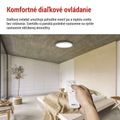 LED prisadené svietidlo SABI, kruhové 45W, stmiev.so zmenou CCT