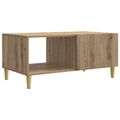vidaXL Konferenčný stolík Dub artisan 90 x 50 x 40 cm Kompozitné drevo