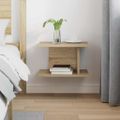 vidaXL Nočný stolík Sonoma dub 40 x 30 x 25 cm Kompozitné drevo