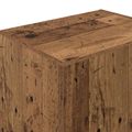 vidaXL TV nástenná skriňa 40,5 x 30 x 102 cm Staré drevo