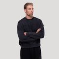 Mikina Persistence Washed Black - GymBeam, veľkosť M
