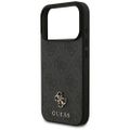 Guess 4G Small Classic Logo MagSafe puzdro na iPhone 17 Pro čierne