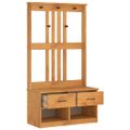 vidaXL Halový strom SANDNES 87x40x159,5 cm masívna borovica