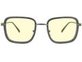 GUNNAR kancelářske/herní brýle FALLOUT VAULT 33 /GUNMETAL-OLIVE / * jantárová skla * BLF 65 * GUNNAR focus
