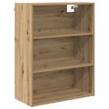vidaXL Highboard Remeselný dub 69,5 x 32,5 x 180 cm Kompozitné drevo