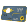 Zberateľský ingot Fallout 3 - Vault 101 Security Keycard