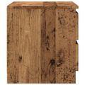 vidaXL Nočné stolíky 2 ks staré drevo 50x40x43,5 cm kompozitné drevo
